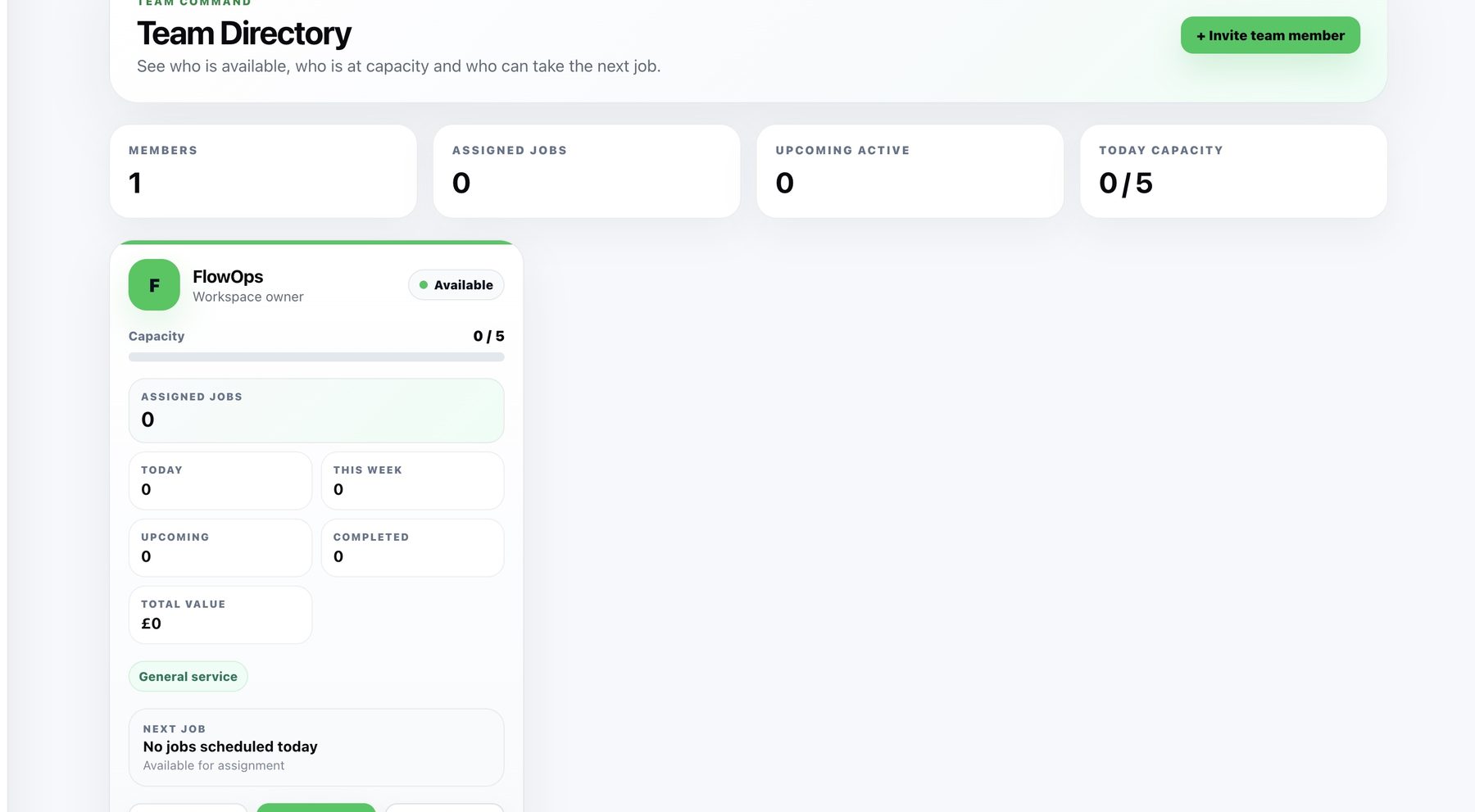 FlowOps team command